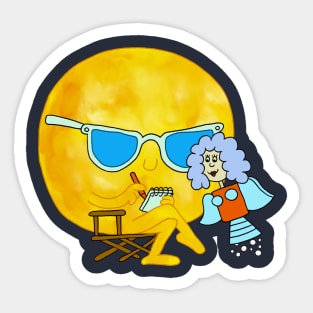 Interplanet Janet Sun Sticker